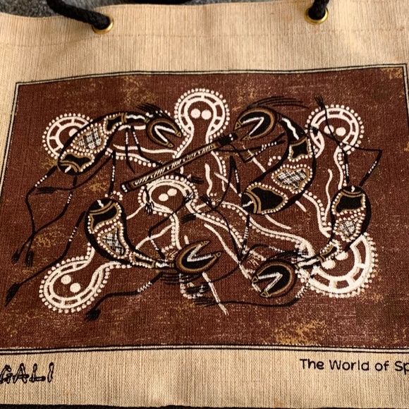 Coated Canvas Tote - Picture 2 of 4